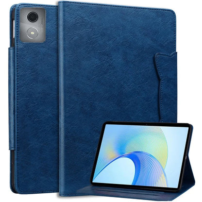 For Lenovo Tab M11 Plus / Tab K11 Plus Case Stand PU Leather Tablet Cover Cat Buckle Closure
