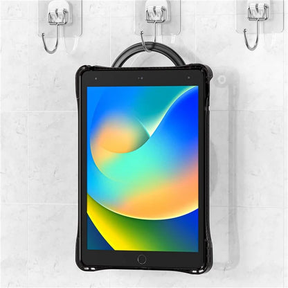 For iPad 10.2 (2021) / (2020) / (2019) Case Rotary Hand Grip Kickstand PC+TPU+Acrylic Tablet Cover