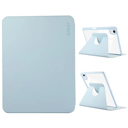 ENKAY HAT PRINCE For iPad Air 13 (2024) Stand Case Acrylic+PU Tablet Cover Auto Wake / Sleep