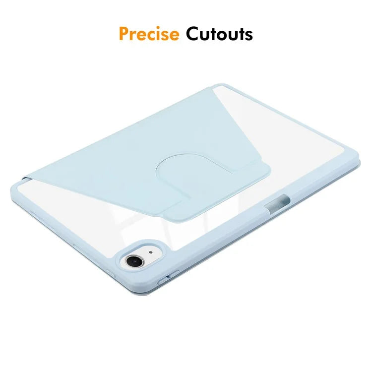 ENKAY HAT PRINCE For iPad Air 13 (2024) Stand Case Acrylic+PU Tablet Cover Auto Wake / Sleep