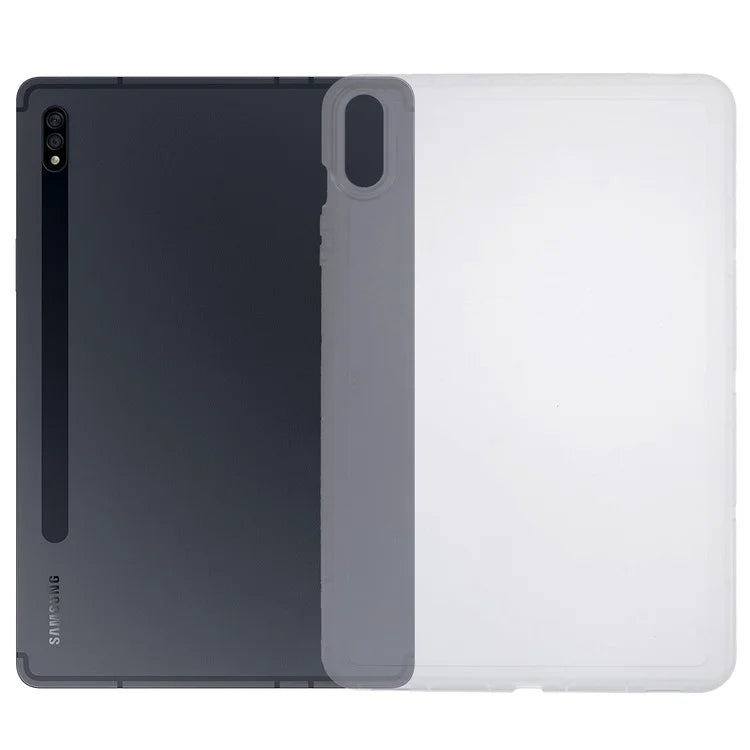 For Samsung Galaxy Tab S8+ / Tab S7 FE / Tab S7+ Case TPU Transparent Shockproof Tablet Cover