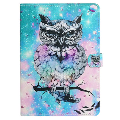 For iPad Pro 11 (2024) Case Pattern Printed Leather Tablet Cover Stand Pen Holder
