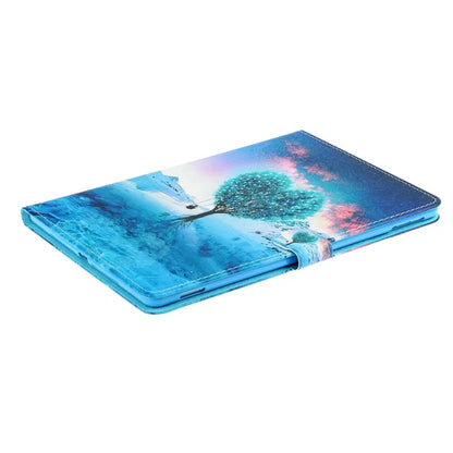For iPad Pro 11 (2024) Case Pattern Printed Leather Tablet Cover Stand Pen Holder