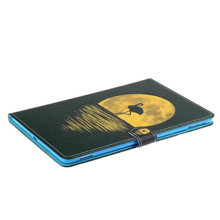 For iPad Pro 11 (2024) Case Pattern Printed Leather Tablet Cover Stand Pen Holder