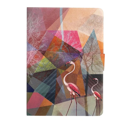 For iPad Pro 11 (2024) Case Pattern Printed Leather Stand Tablet Cover Card Holder
