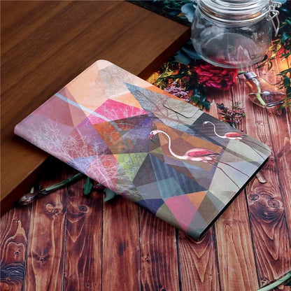 For iPad Pro 11 (2024) Case Pattern Printed Leather Stand Tablet Cover Card Holder