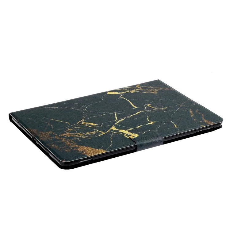 For iPad Pro 11 (2024) Case Pattern Printed Leather Stand Tablet Cover Card Holder