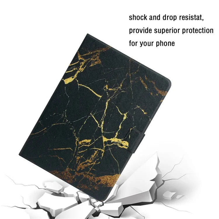 For iPad Pro 11 (2024) Case Pattern Printed Leather Stand Tablet Cover Card Holder