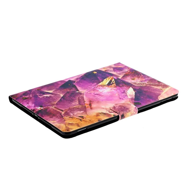 For iPad Pro 11 (2024) Case Pattern Printed Leather Stand Tablet Cover Card Holder