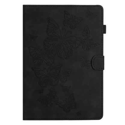 For iPad Pro 11 (2024) Case Butterfly Leather Folio Tablet Cover Auto Sleep / Wake