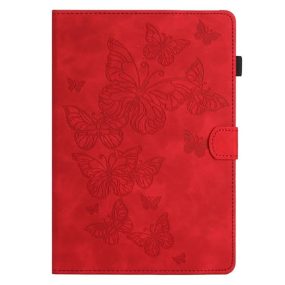 For iPad Pro 11 (2024) Case Butterfly Leather Folio Tablet Cover Auto Sleep / Wake