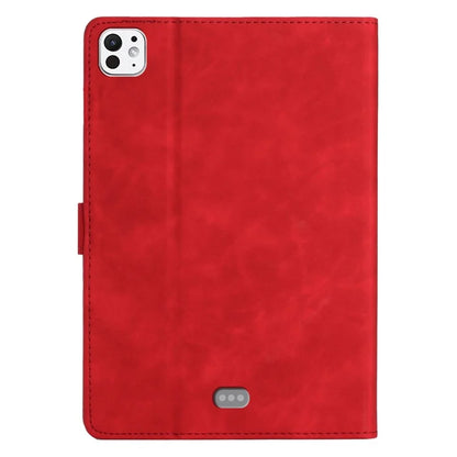 For iPad Pro 11 (2024) Case Butterfly Leather Folio Tablet Cover Auto Sleep / Wake