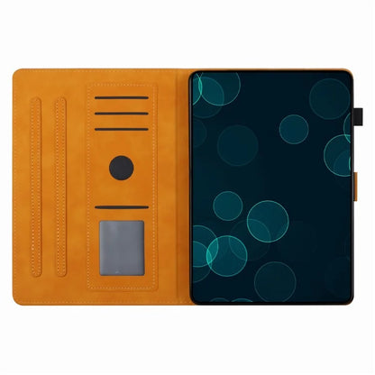 For iPad Pro 11 (2024) Case Butterfly Leather Folio Tablet Cover Auto Sleep / Wake