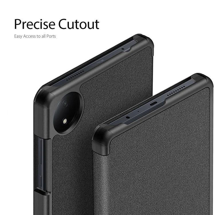 DUX DUCIS Domo Series for Xiaomi Redmi Pad SE 4G 8.7 inch Case Tri-Fold Stand Tablet Leather Cover