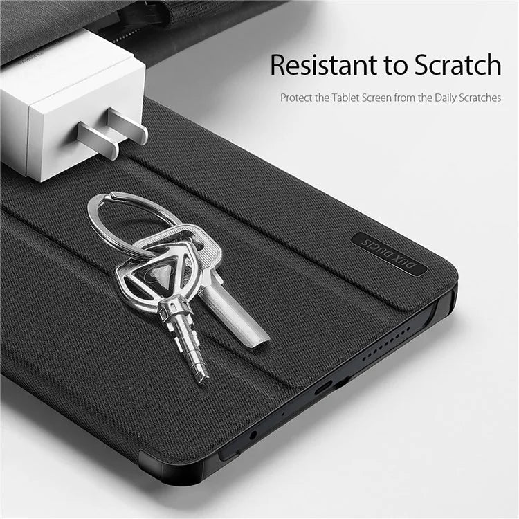 DUX DUCIS Domo Series for Xiaomi Redmi Pad SE 4G 8.7 inch Case Tri-Fold Stand Tablet Leather Cover