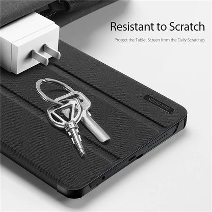 DUX DUCIS Domo Series for Xiaomi Redmi Pad SE 4G 8.7 inch Case Tri-Fold Stand Tablet Leather Cover