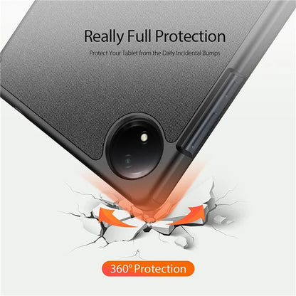 DUX DUCIS Domo Series for Xiaomi Redmi Pad SE 4G 8.7 inch Case Tri-Fold Stand Tablet Leather Cover