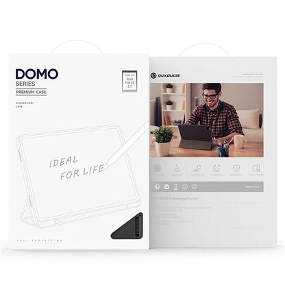 DUX DUCIS Domo Series for Xiaomi Redmi Pad SE 4G 8.7 inch Case Tri-Fold Stand Tablet Leather Cover