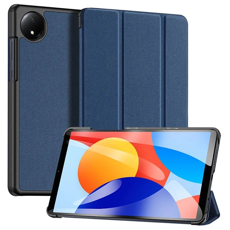 DUX DUCIS Domo Series for Xiaomi Redmi Pad SE 4G 8.7 inch Case Tri-Fold Stand Tablet Leather Cover