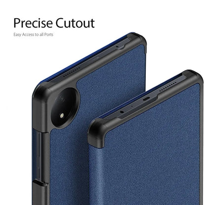 DUX DUCIS Domo Series for Xiaomi Redmi Pad SE 4G 8.7 inch Case Tri-Fold Stand Tablet Leather Cover