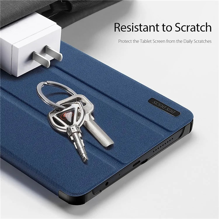 DUX DUCIS Domo Series for Xiaomi Redmi Pad SE 4G 8.7 inch Case Tri-Fold Stand Tablet Leather Cover