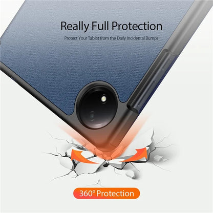 DUX DUCIS Domo Series for Xiaomi Redmi Pad SE 4G 8.7 inch Case Tri-Fold Stand Tablet Leather Cover