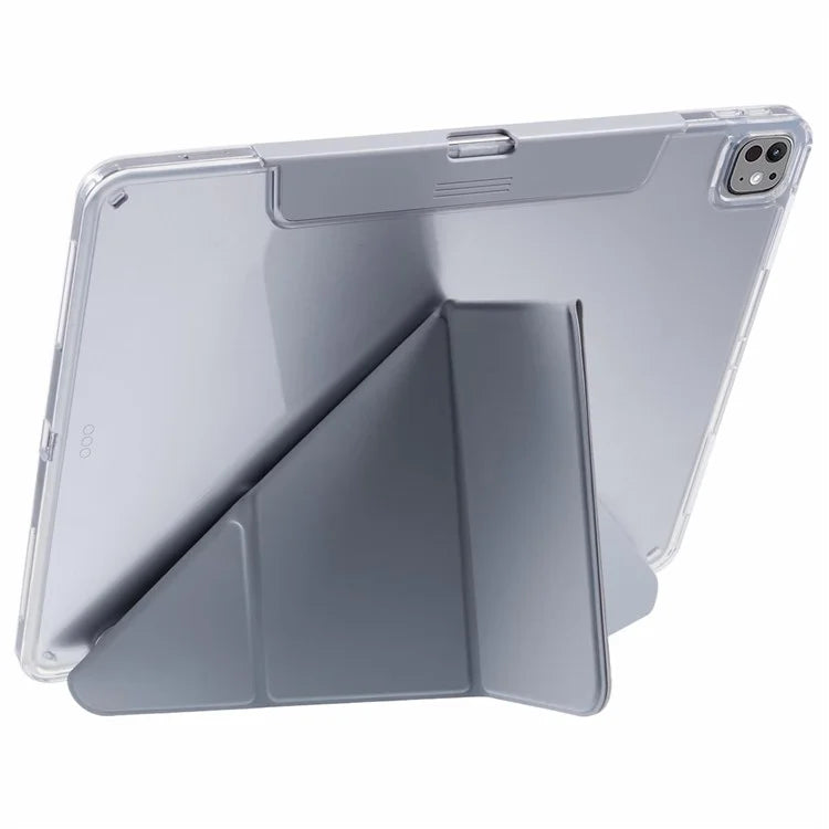 MUTURAL For iPad Pro 13 (2024) Case Origami Stand Leather Smart Tablet Cover Retractable Pen Slot
