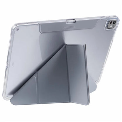 MUTURAL For iPad Pro 13 (2024) Case Origami Stand Leather Smart Tablet Cover Retractable Pen Slot