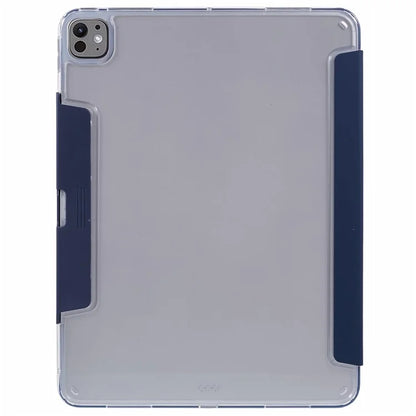 MUTURAL For iPad Pro 13 (2024) Case Origami Stand Leather Smart Tablet Cover Retractable Pen Slot