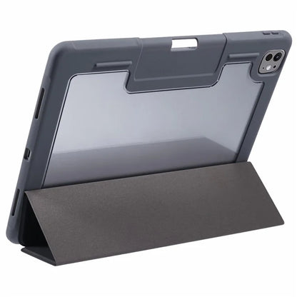 MUTURAL For iPad Pro 13 (2024) Case Tri-Fold Stand Tablet Leather Cover Auto Wake / Sleep