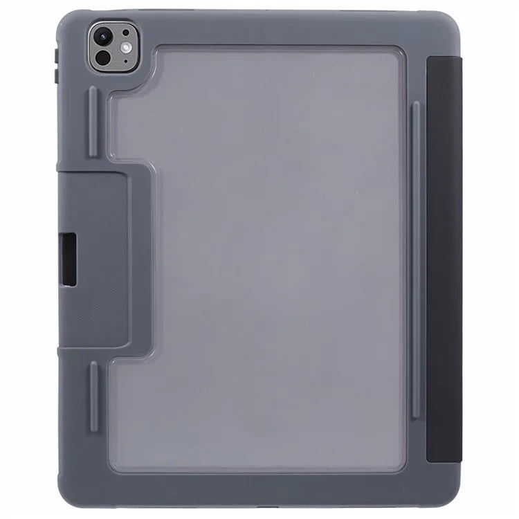 MUTURAL For iPad Pro 13 (2024) Case Tri-Fold Stand Tablet Leather Cover Auto Wake / Sleep
