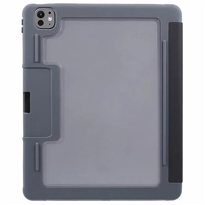 MUTURAL For iPad Pro 13 (2024) Case Tri-Fold Stand Tablet Leather Cover Auto Wake / Sleep