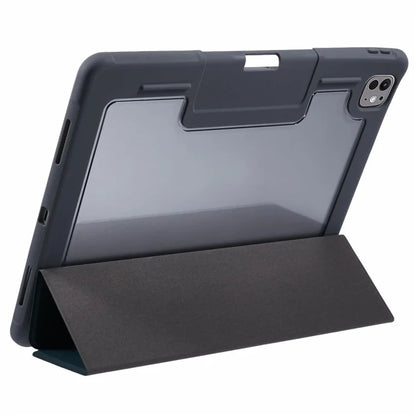 MUTURAL For iPad Pro 13 (2024) Case Tri-Fold Stand Tablet Leather Cover Auto Wake / Sleep