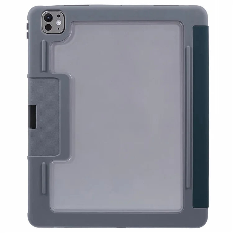 MUTURAL For iPad Pro 13 (2024) Case Tri-Fold Stand Tablet Leather Cover Auto Wake / Sleep