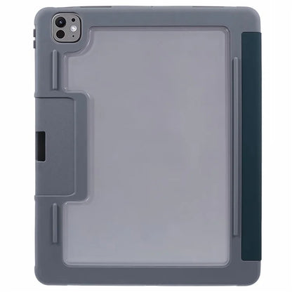 MUTURAL For iPad Pro 13 (2024) Case Tri-Fold Stand Tablet Leather Cover Auto Wake / Sleep