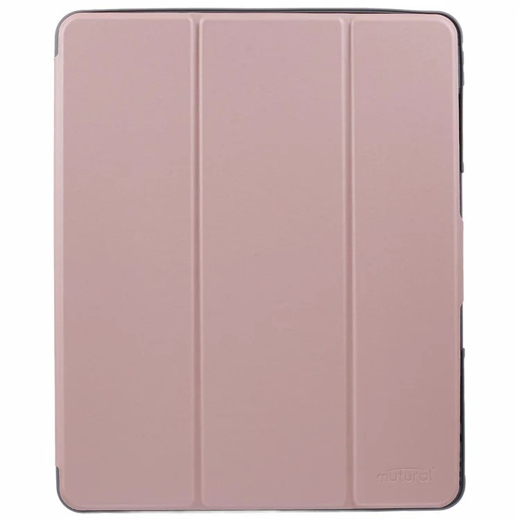 MUTURAL For iPad Pro 13 (2024) Case Tri-Fold Stand Tablet Leather Cover Auto Wake / Sleep