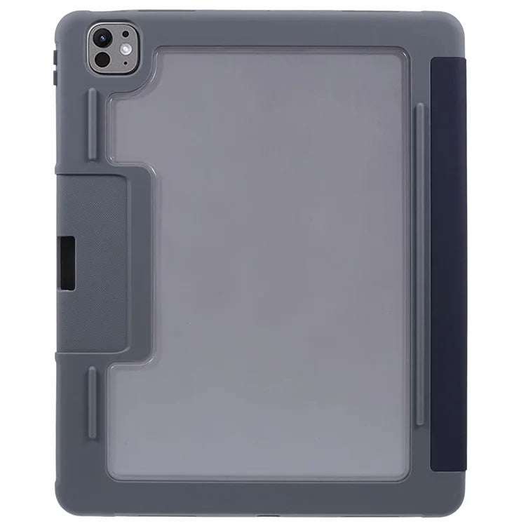MUTURAL For iPad Pro 13 (2024) Case Tri-Fold Stand Tablet Leather Cover Auto Wake / Sleep