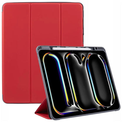 MUTURAL For iPad Pro 13 (2024) Case Tri-Fold Stand Tablet Leather Cover Auto Wake / Sleep