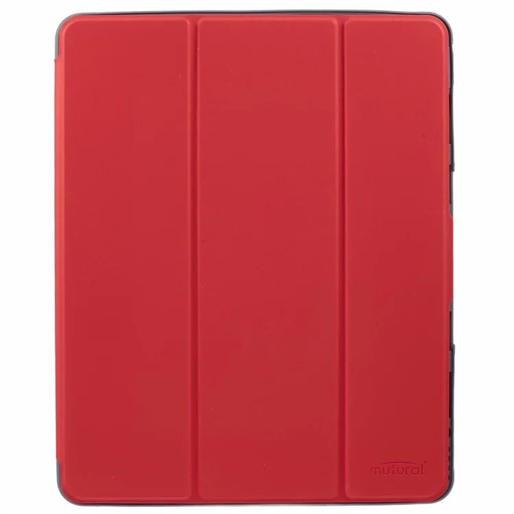 MUTURAL For iPad Pro 13 (2024) Case Tri-Fold Stand Tablet Leather Cover Auto Wake / Sleep