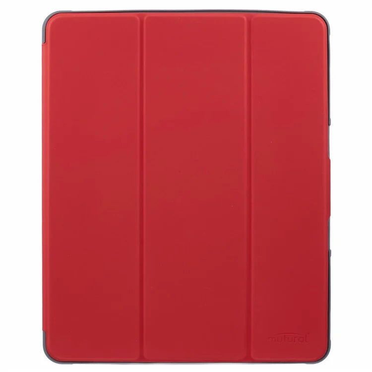 MUTURAL For iPad Air 13 (2024) Case Tablet Tri-Fold Leather Cover Auto Wake / Sleep