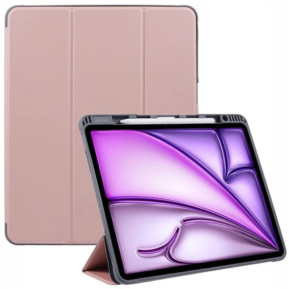 MUTURAL For iPad Air 13 (2024) Case Tablet Tri-Fold Leather Cover Auto Wake / Sleep