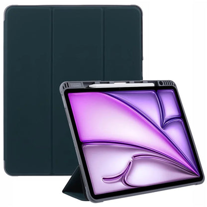 MUTURAL For iPad Air 13 (2024) Case Tablet Tri-Fold Leather Cover Auto Wake / Sleep