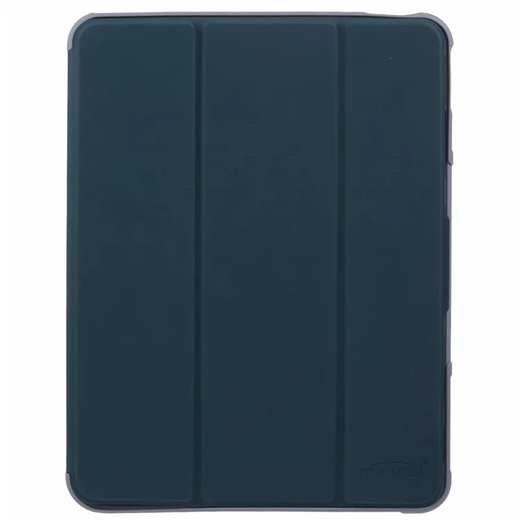 MUTURAL For iPad Pro 11 (2024) Case Smart Leather Tablet Cover with Pencil Holder Tri-Fold Stand