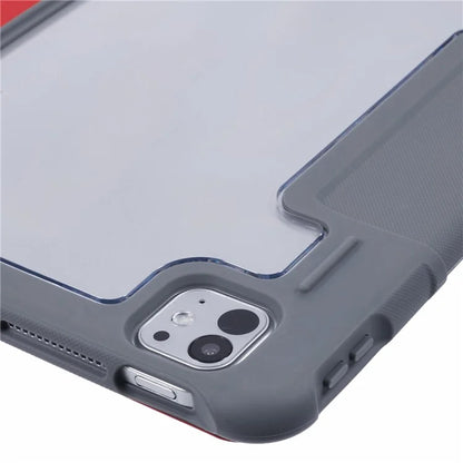 MUTURAL For iPad Pro 11 (2024) Case Smart Leather Tablet Cover with Pencil Holder Tri-Fold Stand