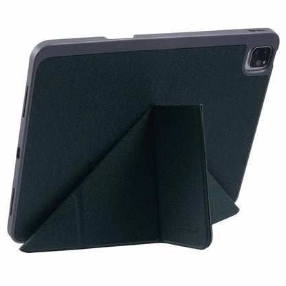 MUTURAL For iPad Pro 13 (2024) Case with Pencil Holder Origami Stand Leather Tablet Cover