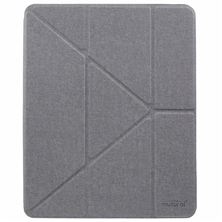 MUTURAL For iPad Air 13 (2024) / iPad Pro 12.9 (2022) / (2021) / (2020) / (2018) Case Smart Leather Tablet Cover Origami Stand