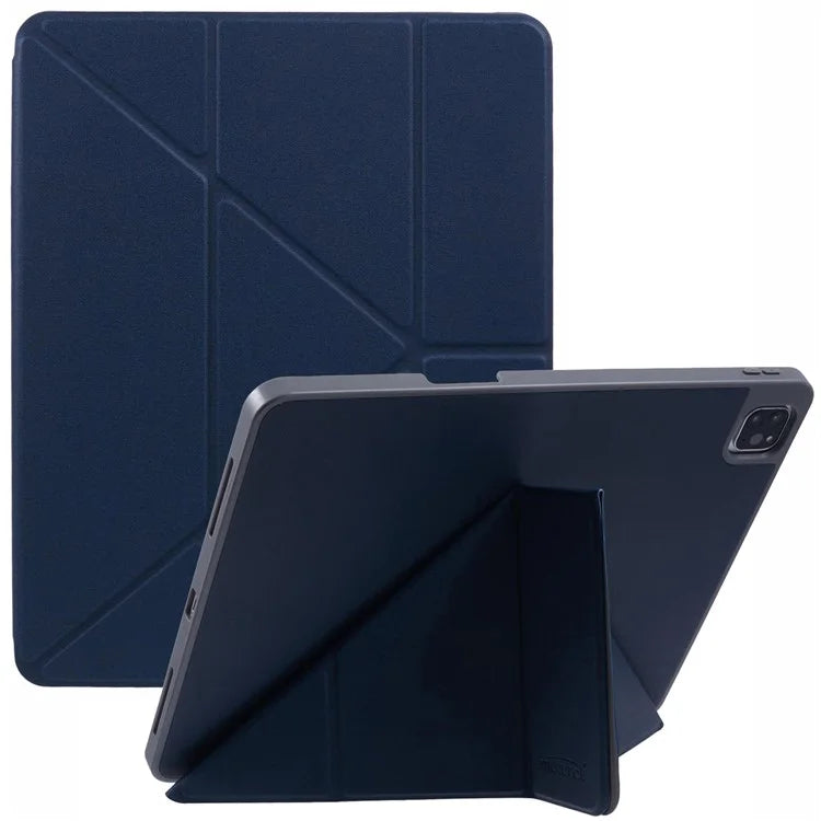 MUTURAL For iPad Air 13 (2024) / iPad Pro 12.9 (2022) / (2021) / (2020) / (2018) Case Smart Leather Tablet Cover Origami Stand