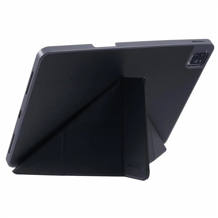 MUTURAL For iPad Air 13 (2024) / iPad Pro 12.9 (2022) / (2021) / (2020) / (2018) Case Smart Leather Tablet Cover Origami Stand