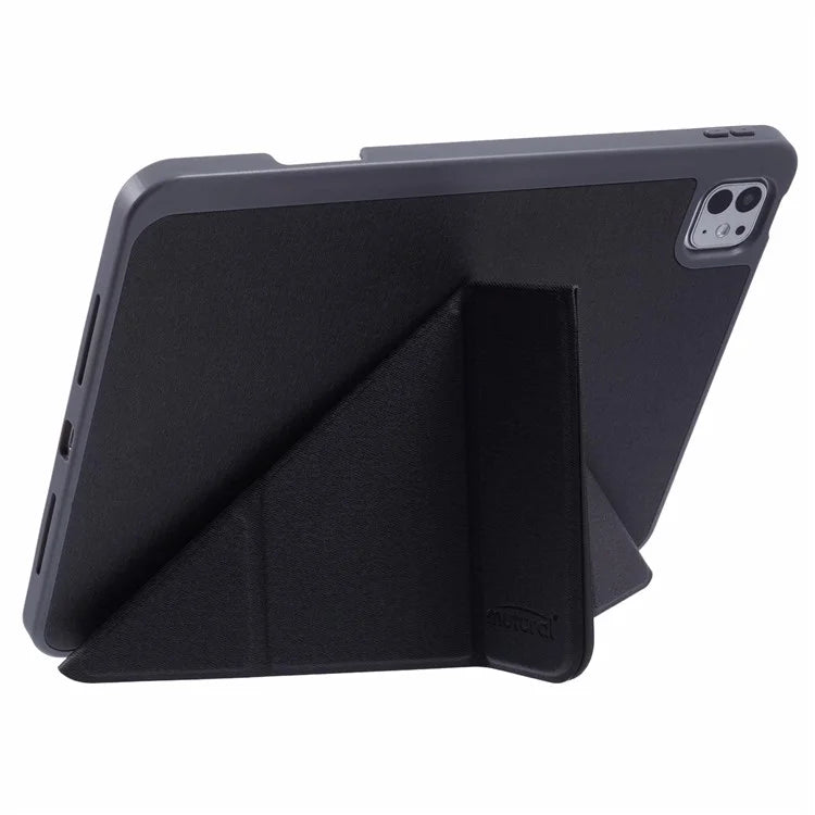 MUTURAL For iPad Pro 11 (2024) Case Origami Stand Pencil Slot Protective Leather Tablet Cover
