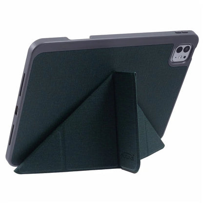 MUTURAL For iPad Pro 11 (2024) Case Origami Stand Pencil Slot Protective Leather Tablet Cover